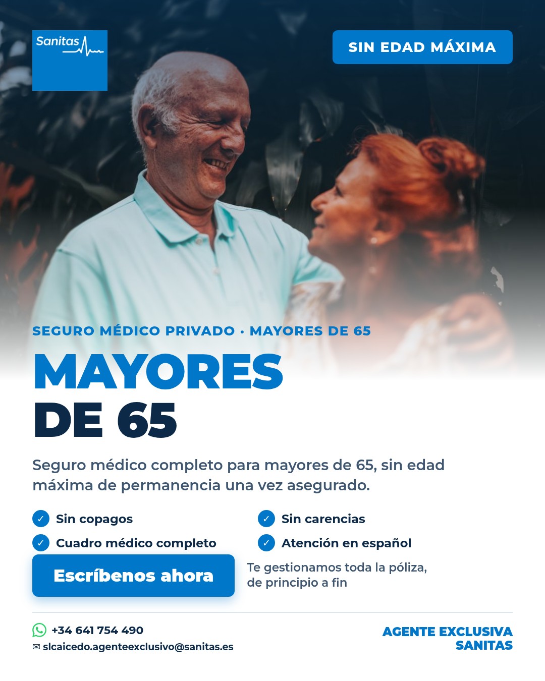 Seguro médico para mayores de 65